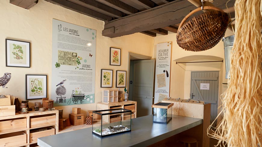 Un des salles du Manoir des Sciences
