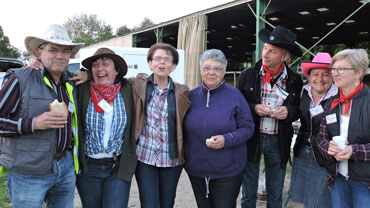 Equipe bénévole au lancement de la saison touristique