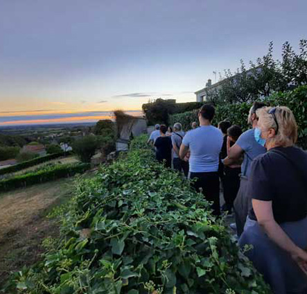 Visite guidée coucher de soleil