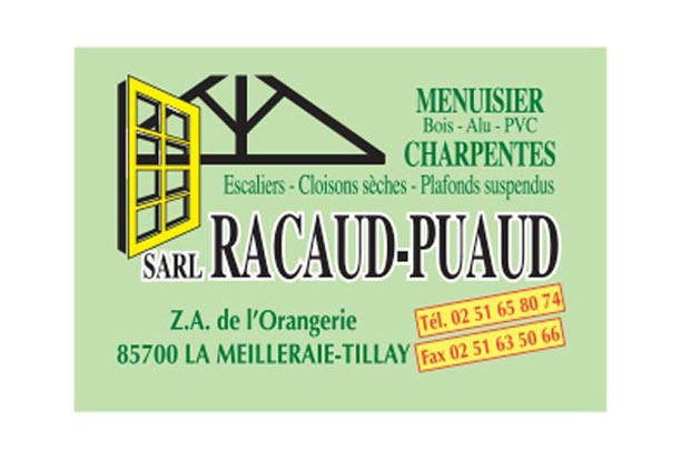 Menuiserie Racaud Puaud