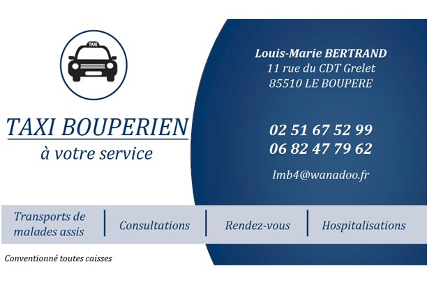 Taxi le Boupère