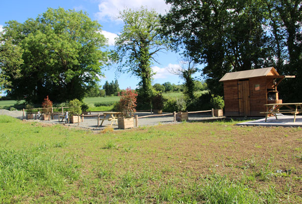 Aire privée camping car Libaudière