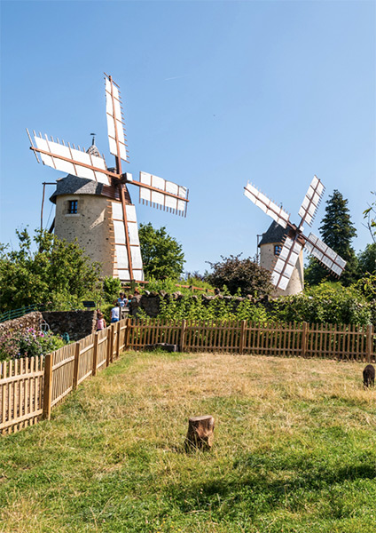 Visite des moulins du Terrier Marteau