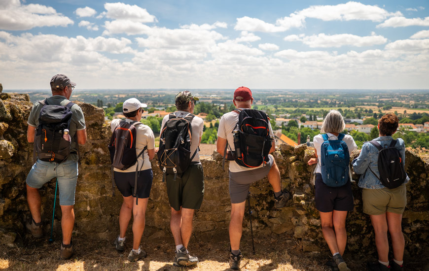 Point de vue sur le bocage vendéen