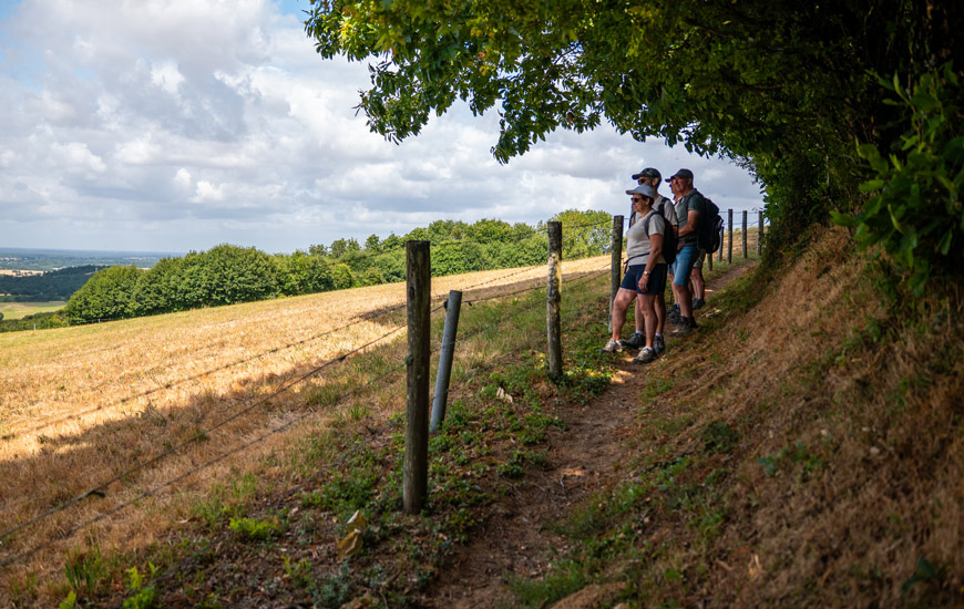 Sentier hauteurs de la Vendée, rando en étoile